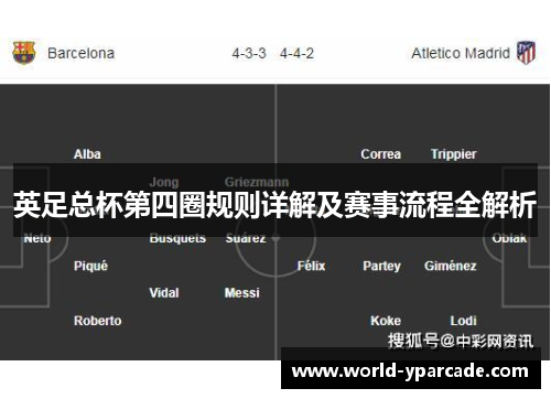 英足总杯第四圈规则详解及赛事流程全解析